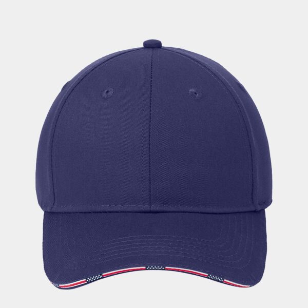 Americana Flag Sandwich Cap Thumbnail