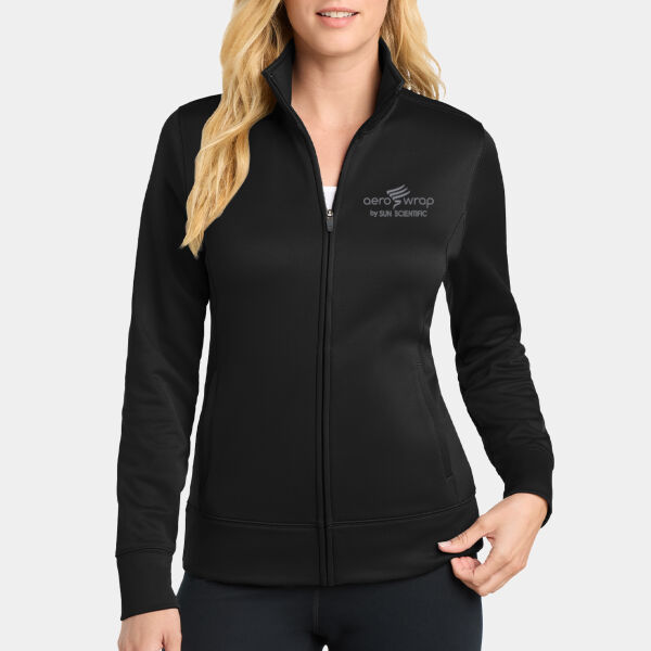   - Women's Sport Wick ® Fleece Full Zip Jacket Thumbnail