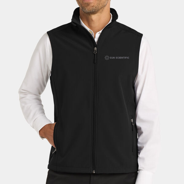 Embroidered Core Soft Shell Vest Thumbnail